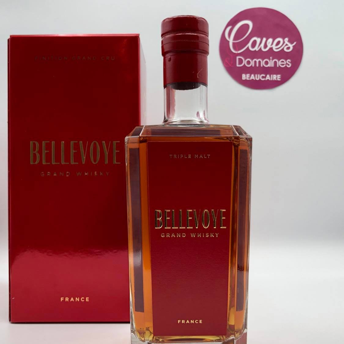 Whisky BELLEVOYE Rouge 43% 70cl