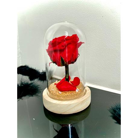 CLOCHE ROSE ETERNELLE ROUGE