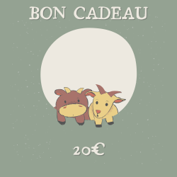 Bon cadeau - 20€ euros  (valable 1 mois à partir de la date d'achat)