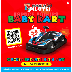 5 sessions de Babykart