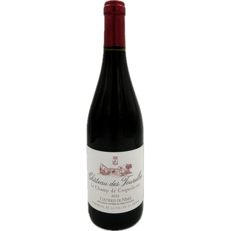 AOC Costières de Nîmes - Château des Tourelles - Le Champ de Coquelicot - 2019 - rouge - 75cl